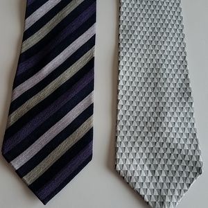 TWO  Men's Ties